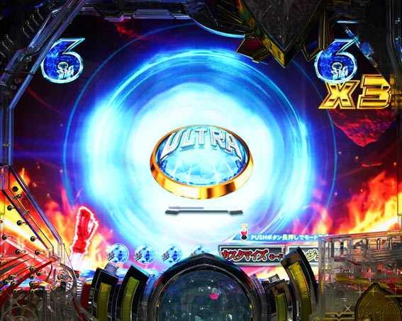 ウルトラマンティガ　リーチ後ボタン予告