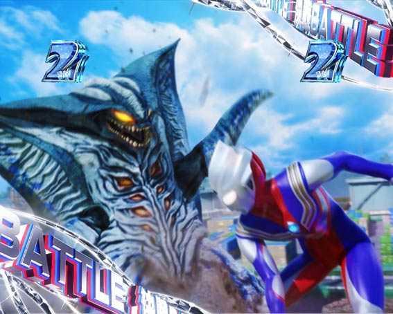 ウルトラマンティガ　VSガゾートⅡ