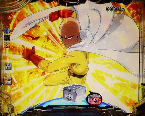 ワンパンマン　ワンパンフリーズ演出