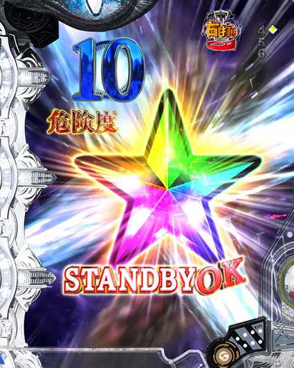 P10カウントチャージ絶狼 神撃135Ver 危険度