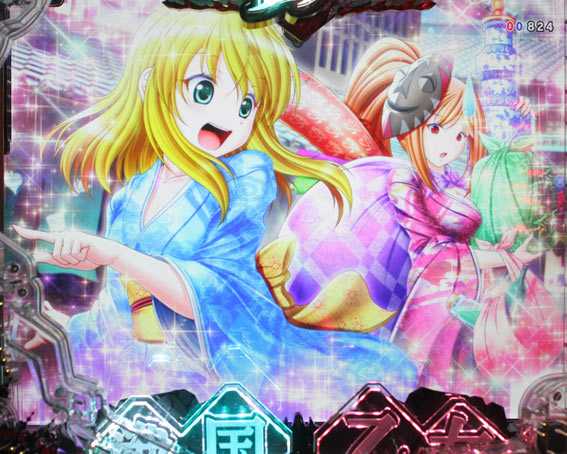 P戦国乙女レジェンドバトル99　萌えカットイン予告