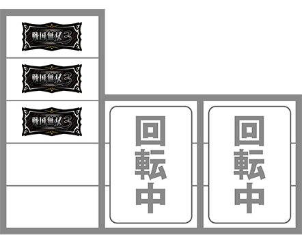 戦国無双3の最初に狙う図柄