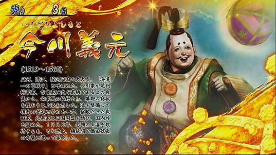 戦国無双3のREG中のキャラクター紹介2