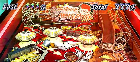 鏡のAT中のピンボール演出2