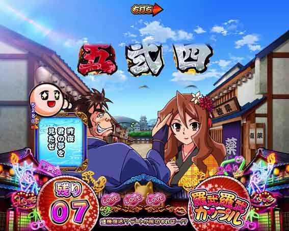 Pやじきた道中記　羅武羅武カップル