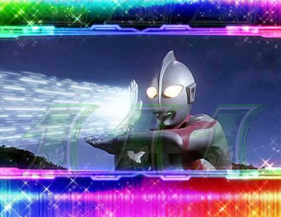 ウルトラマンティガ 超光ライト 全回転リーチ