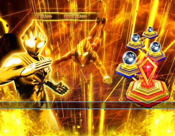 ウルトラマンティガ 超光ライト ウルトラ超光RUSH