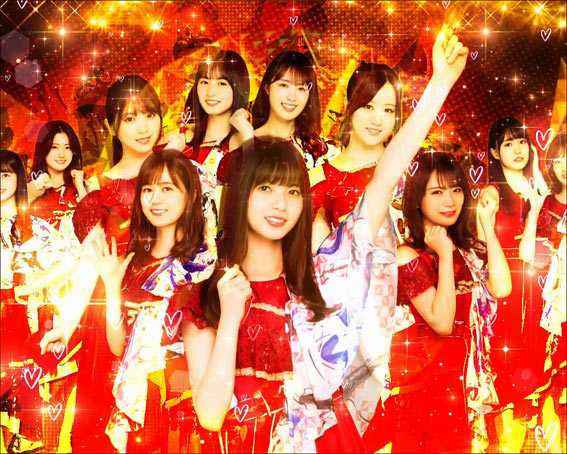 乃木坂46 キュンキュン ライト 花火フラッシュ予告