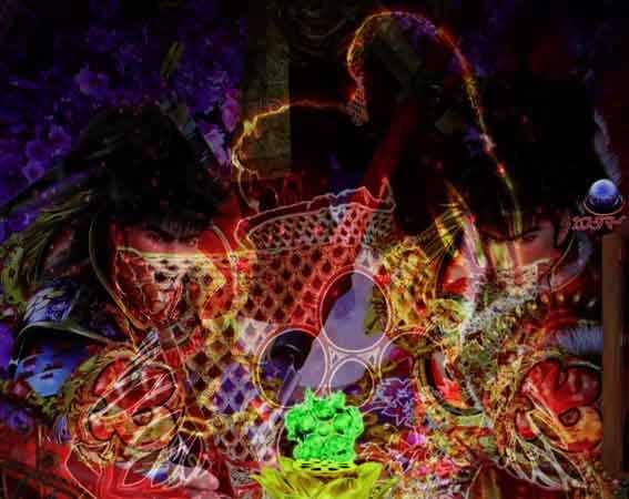 花の慶次裂 慶次後姿