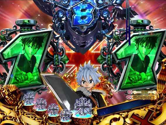スマパチ RAVE　リーチ中背景色変化予告