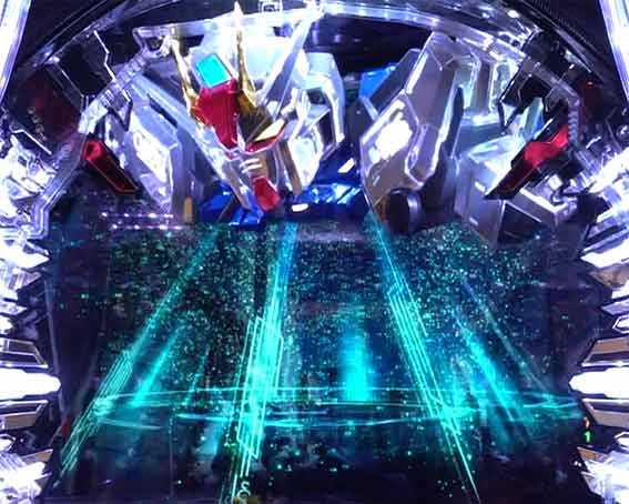 ガンダムSEED ストライク役物先読み予告