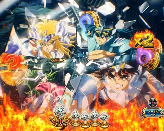 聖闘士星矢超流星 ライト BGMステップアップ予告