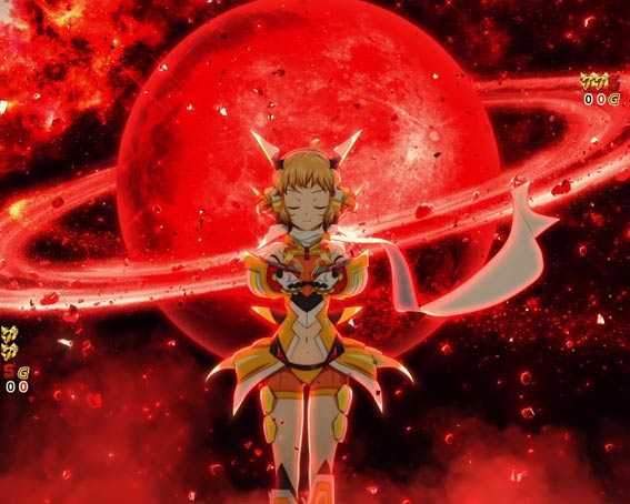 シンフォギア3ライト 甘デジ 赤い月