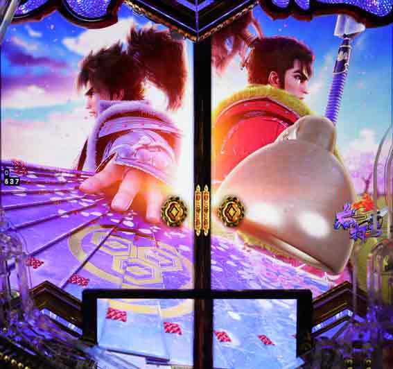 義風堂々3 鉄扇キセル襖