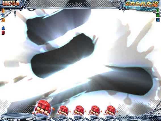 ストリートファイターV　KO RUSH 真空波動拳カウントダウン