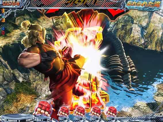 ストリートファイターV　KO RUSH ケン挑発予告