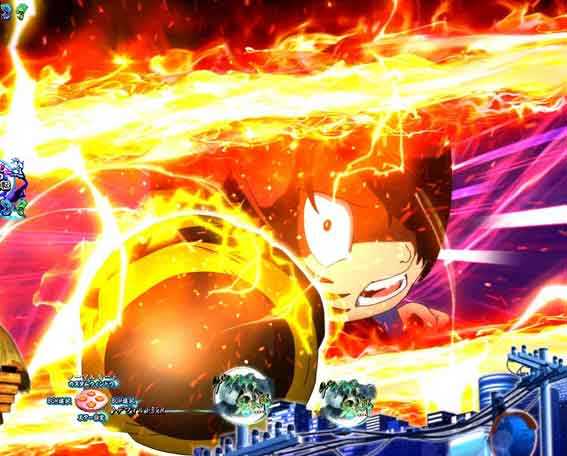 スマパチゲゲゲの鬼太郎 停止時必殺技カットイン予告