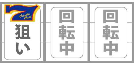 クランキークレスト　青7狙い　打ち方