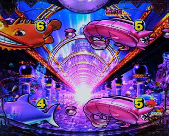 大海5ブラック テンパイ煽り予告