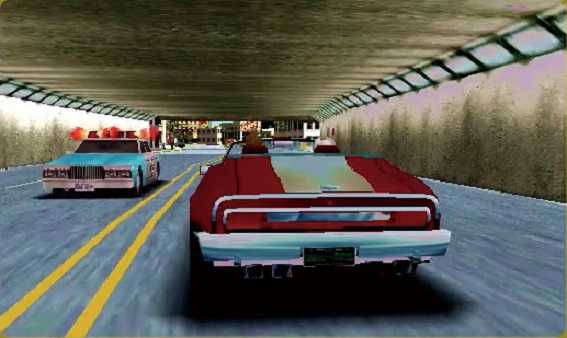 ファイヤードリフト　パトカー演出
