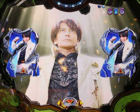 鎧召還演出