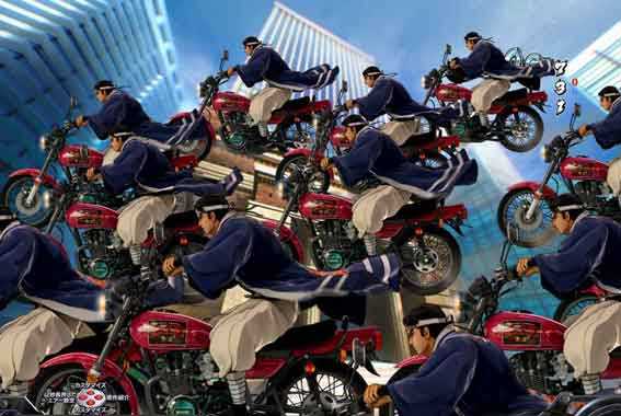 金太郎159 バイク群予告