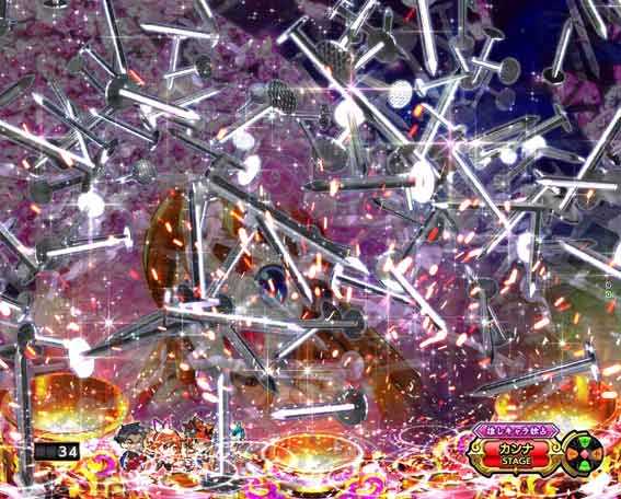 大工の源さん超韋駄天2 釘増殖ステップアップ予告