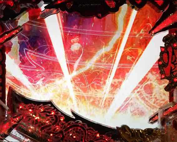 三国戦騎  青龍刀フラッシュ予告