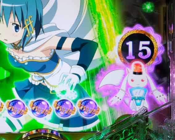 P魔法少女まどかマギカ3 キュゥべえボタン告知モード