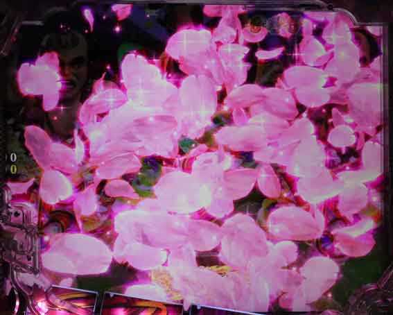 花の慶次 傾奇一転 桜降り物演出
