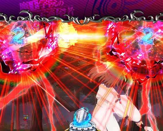 PA魔王学院の不適合者 図柄オーラ上乗せ予告