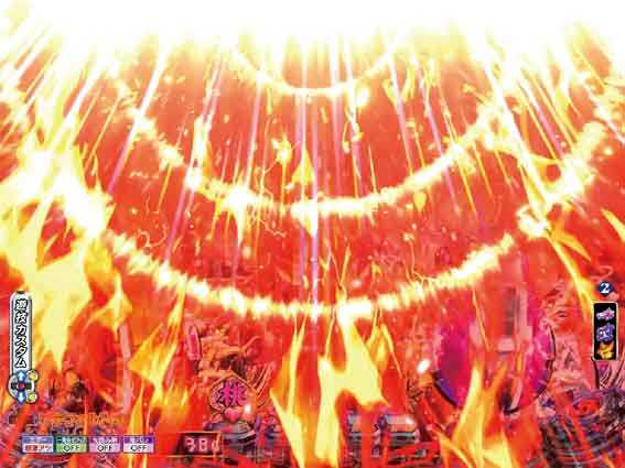 Pモモキュンソード速撃3000 役モノ前兆予告