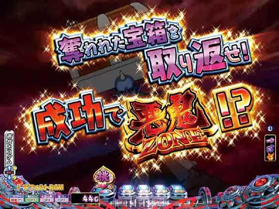 Pモモキュンソード速撃3000 宝箱奪回予告