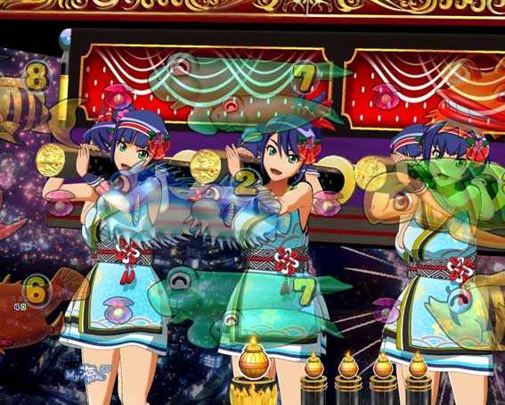 海物語 極JAPAN 神輿ステップアップ予告