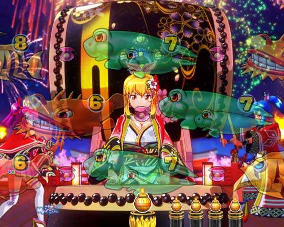 海物語 極JAPAN 3人太鼓リーチ