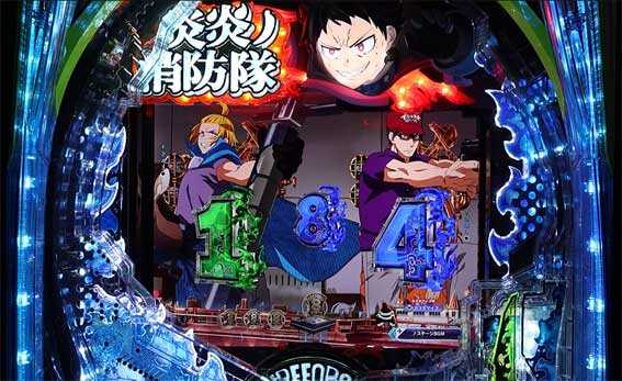 フィーバー炎炎ノ消防隊2 シンラ  先青線フラッシュ