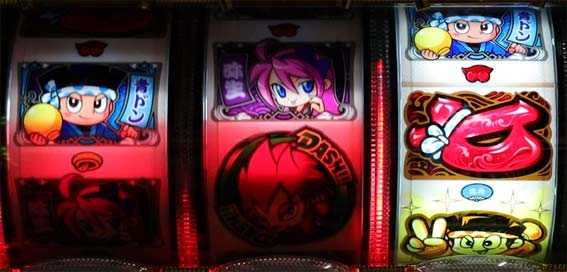 金ドン 甘デジ リールロック