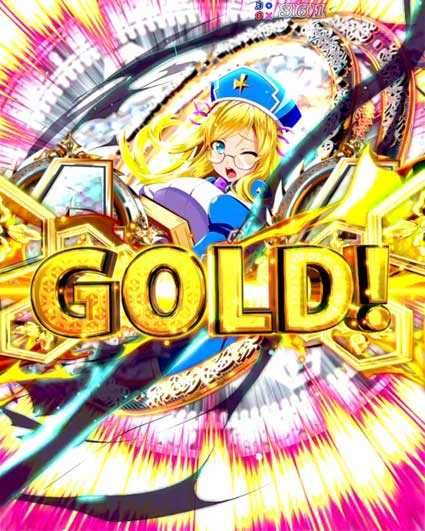 Pクイーンズブレイド奈落5400 テンパイライン予告