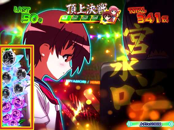 咲のAT中の咲メーター