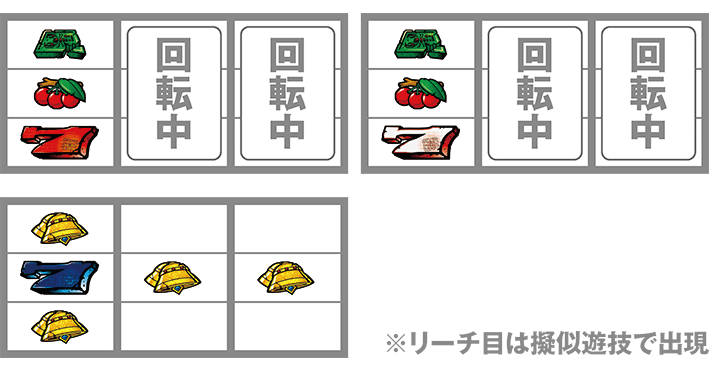 バベルの天国濃厚リーチ目