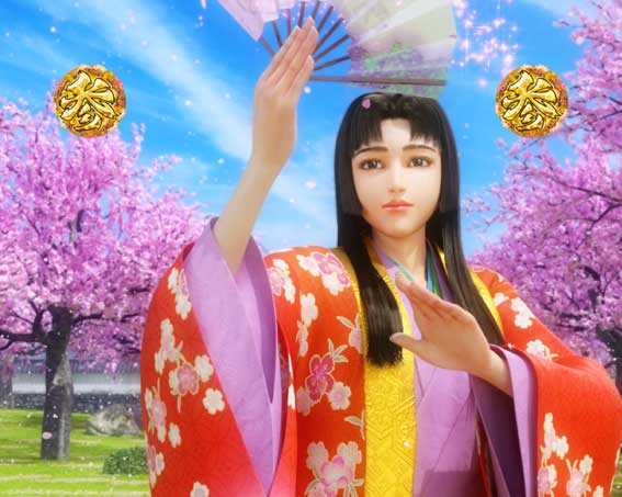 e花の慶次 黄金の一撃 通常演目リーチ