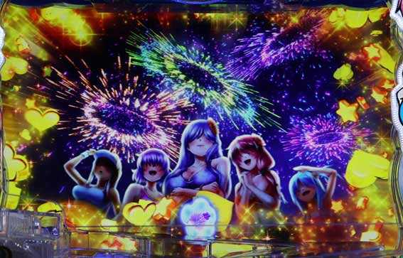 P沖ドキ 打ち上げ花火予告