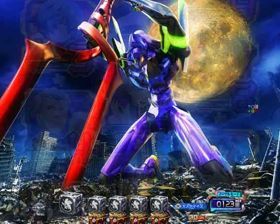 エヴァンゲリオン はじまりの記憶 初号機槍背景