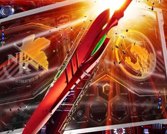 ゴジラ対エヴァンゲリオン2 超デカシルバー　カシウスの槍