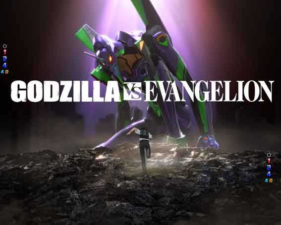 ゴジラ対エヴァンゲリオン2 超デカシルバー　シンジ搭乗演出