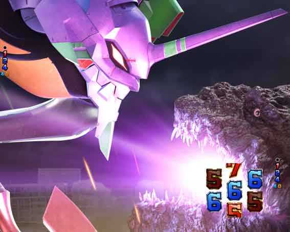 ゴジラ対エヴァンゲリオン2 超デカシルバー　初号機