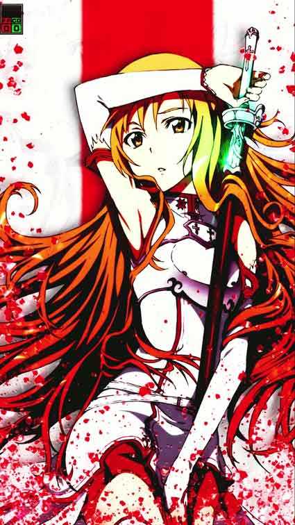 eソードアートオンライン 閃光の軌跡 99Ver　アスナ背景予告