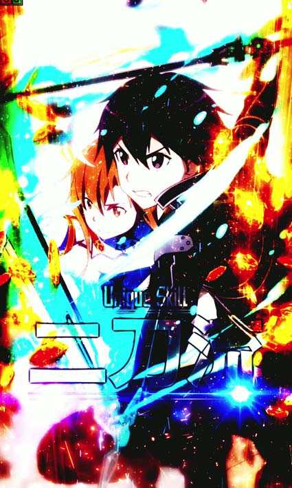 eソードアートオンライン 閃光の軌跡 99Ver　二刀流演出