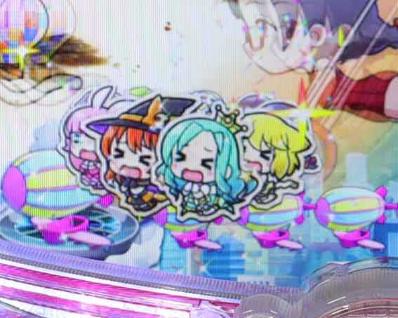 乗物娘2 79ver 甘デジ　スカイダイビング保留