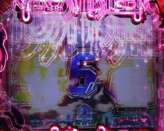 P攻殻機動隊SAC 99ver　甘デジ　先読みロゴフラッシュ予告